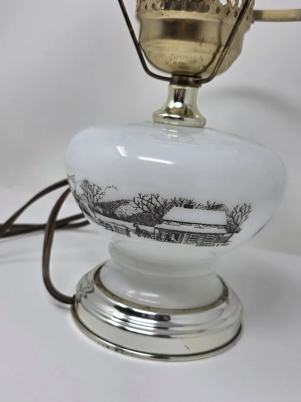 Vintage white milk